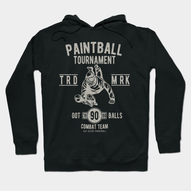 Paintball Tournament Hoodie by JakeRhodes